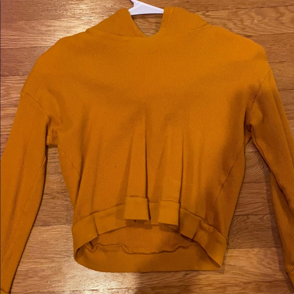 Cropped hoodie